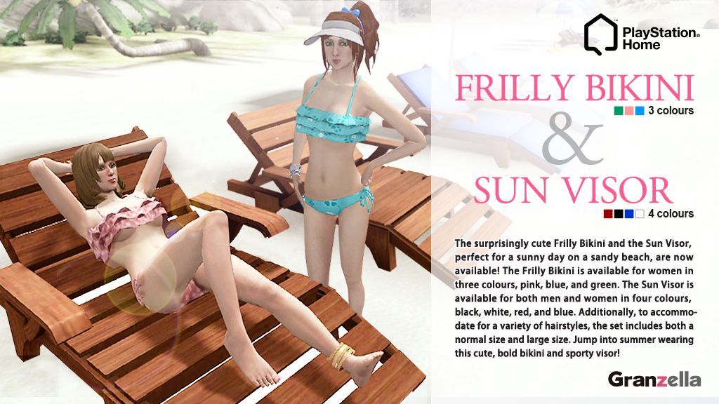 New From Granzella - Us, Eu & Asia - Aug. 30th, 2012, kwoman32, Aug 27, 2012, 11:34 AM, YourPSHome.net, jpg, 20120830_SCEE_Frilly-bikini.jpg