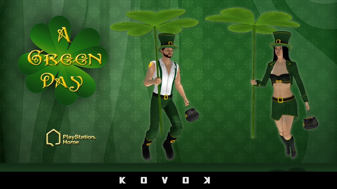 New from Kovok For St. Patricks Day - Mar. 12th, 2014, kwoman32, Mar 10, 2014, 12:31 AM, YourPSHome.net, jpg, A_Green_Day_Blog_1280x720.jpg