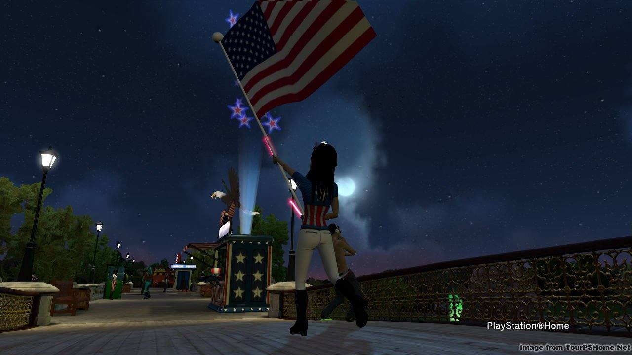 Celebrate the 4th Spunland Style! - July 2nd, 2014, Aria, Jul 5, 2014, 9:35 AM, YourPSHome.net, jpg, PlayStation(R)Home Picture 07-03-2014 20-04-25.jpg