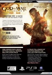 Kratos Returns in God of War: Ascension, Kimilicious, Jun 14, 2012, 1:27 AM, YourPSHome.net, jpg, GoW3PreOrder-610x885.jpg