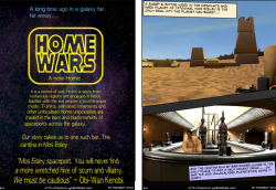 PS3 Star Wars Home Comic - "A New Home", PiaCarot, Aug 10, 2010, 7:16 PM, YourPSHome.net, png, Page_1.png