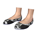 New Additions To Painted Bare From Jam Games! - Nov. 6th, 2013, kwoman32, Nov 4, 2013, 8:18 PM, YourPSHome.net, png, Mistress Moo Flat Shoes_128x128.png