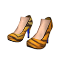 New Additions To Painted Bare From Jam Games! - Nov. 6th, 2013, kwoman32, Nov 4, 2013, 8:18 PM, YourPSHome.net, png, Tempting Tigress Heeled Shoes_128x128.png