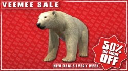 New this week from Veemee - April 16th, 2014, kwoman32, Apr 15, 2014, 4:19 PM, YourPSHome.net, jpg, VEEMEEHalfPriceHotDeals_AnimalAvatars_Polar_2014-04-16_684x384.jpg