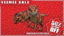 New this week from Veemee - April 16th, 2014, kwoman32, Apr 15, 2014, 4:19 PM, YourPSHome.net, jpg, VEEMEEHalfPriceHotDeals_Hatchlings_Raptors_2014-04-16_684x384.jpg