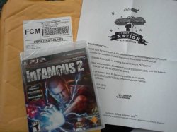 PSA:inFAMOUS 2 Schick Sniper Blast code (don't forget to redeem it on/after June 7th), ZombieLover23, Jun 1, 2011, 12:34 AM, YourPSHome.net, jpg, 053111181506.jpg