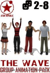 Atom Republic brings Group Dances to EU this week! - Jun. 18th, 2014, kwoman32, Jun 16, 2014, 4:56 PM, YourPSHome.net, jpg, TheWaveGroupAnimationPack_256x368.jpg