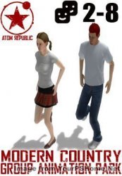 New Group Animations in EU from Atom Republic - June 25th, 2014, kwoman32, Jun 23, 2014, 6:23 PM, YourPSHome.net, jpg, ModernCountryGroupAnimation_256x368.jpg