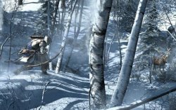 Assassin's Creed III Confirmed!, Kimilicious, Mar 3, 2012, 2:29 AM, YourPSHome.net, jpg, ACIII-Snowy-Sneaking.jpg