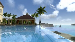 PlayStation Home Mansion - Infinity Pool