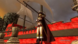 Pirates outfit with mantle