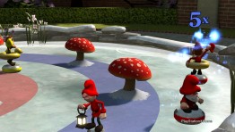 Gnome Curling Secret Garden